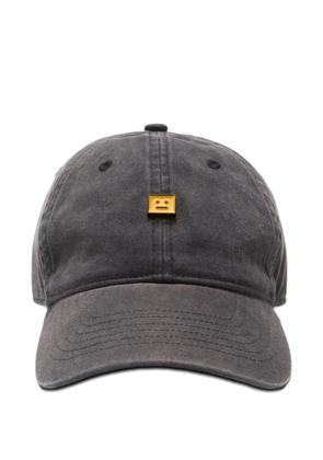 Acne Studios logo-patch cap - Black