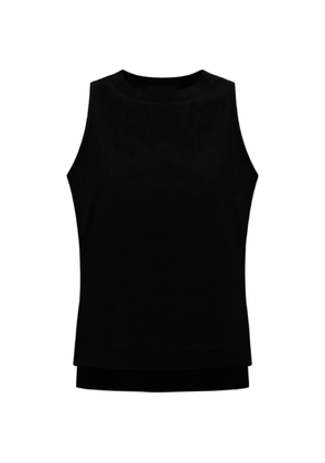 Laminar side slits top - Black
