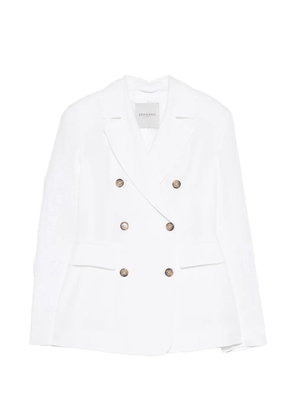 ERMANNO FIRENZE double-breasted blazer - White