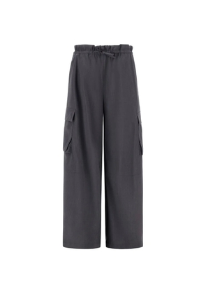 Herno drawstring cargo pants - Grey