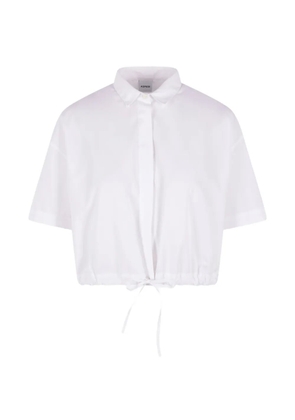 ASPESI drawstring shirt - White