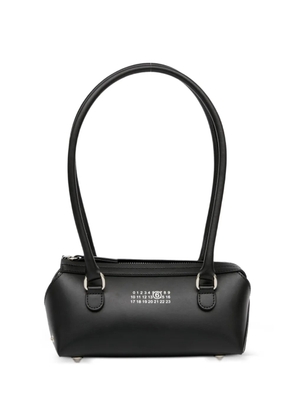 MM6 Maison Margiela mini Bauletto J logo shoulder bag - Black