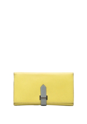 Hermès Pre-Owned 2011 Bicolor Epsom Bearn Wallet long wallets - Blue