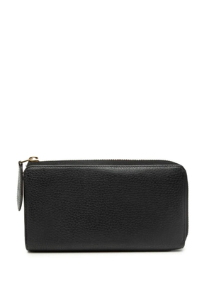 Louis Vuitton Pre-Owned 2019 Taurillon Comete Zippy Wallet long wallets - Black