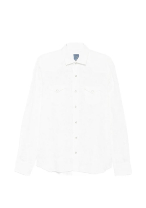 Barba chest-pocket shirt - White