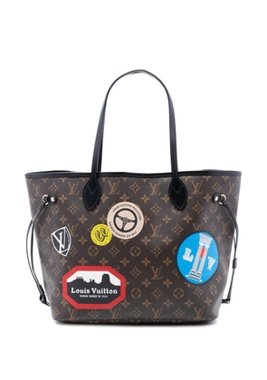 Louis Vuitton Pre-Owned 2016 Limited Edition Monogram World Tour Neverfull MM tote bag - Brown