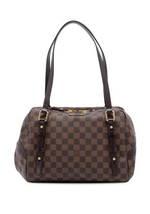 Louis Vuitton Pre-Owned 2010 Damier Ebene Rivington GM shoulder bag - Brown