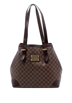 Louis Vuitton Pre-Owned 1990-2010 Damier Ebene Hampstead GM tote bag - Brown