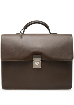 Louis Vuitton Pre-Owned 2005 Taiga Robusto 2 business bag - Brown