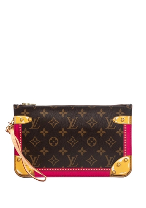 Louis Vuitton Pre-Owned 2018 Monogram Summer Trunks Neverfull MM pouch - Brown