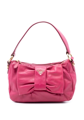 Prada Pre-Owned 2010-2026 Nappa Fiocco Bow handbag - Pink