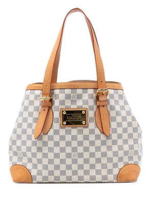 Louis Vuitton Pre-Owned 2008 Damier Azur Hampstead MM tote bag - White