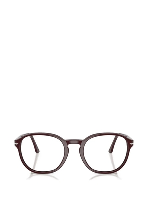 Persol round frame glasses - Brown
