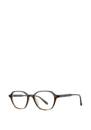 Garrett Leight Galloway geometric-frame glasses - Grey