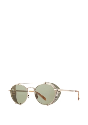 Garrett Leight Ocampo round sunglasses - Silver