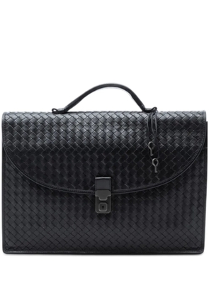 Bottega Veneta Pre-Owned 2011 Nappa Intrecciato Briefcase business bag - Black