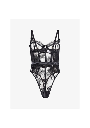 Womens Lounge Underwear Soraya Underwired Lace Bodysuit