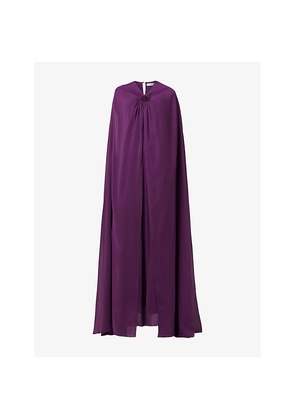 Womens Leem Hoop-Embellished Woven Kaftan