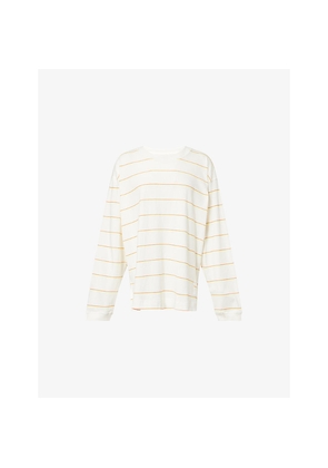 Womens Free People Movement Fp Movement Hustle Striped Cotton T-Shirt