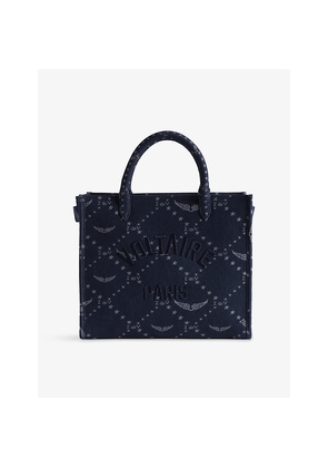 Womens Zadig&Voltaire Angel Branded Denim Tote Bag