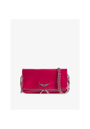 Womens Zadig&Voltaire Rock Leather Clutch Bag