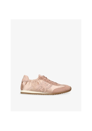 Womens Sam Edelman Isella 3 Fabric and Suede Trainers