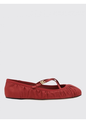 Ballet Flat DOLCE & GABBANA Woman color Ruby