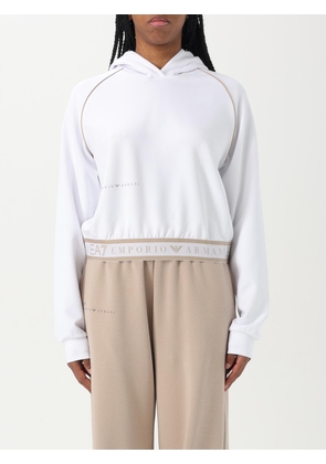 Sweatshirt EA7 Woman color White