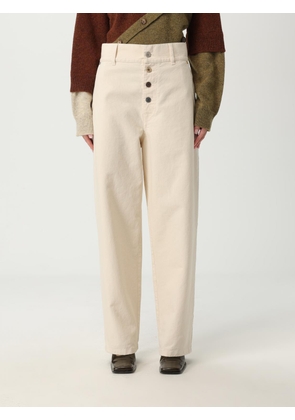 Pants MOSCHINO COUTURE Woman color Yellow Cream