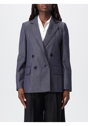 Jacket MAX MARA Woman color Denim