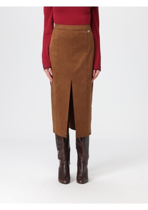 Skirt LIU JO Woman color Brown