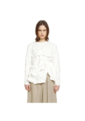 Ruffled Long Sleeve T-Shirt