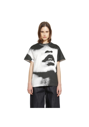 Portrait Print Boxy T-Shirt