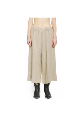 Cropped Linen Pants