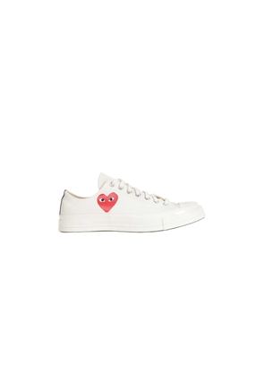 Small Red Heart Low Top Sneakers
