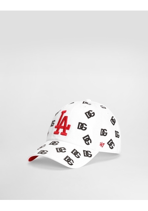 Dolce & Gabbana  X ’47 Los Angeles Dodgers Logo-print Baseball Cap - Man Hats And Gloves Multi-colored Onesize