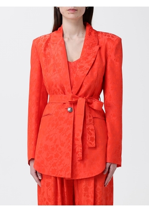 Jacket PINKO Woman color Coral