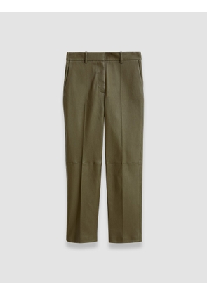 Coleman Leather Stretch Trousers - 34