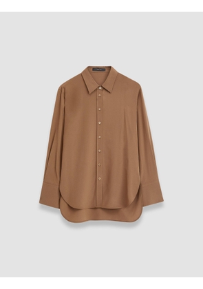 Joe Silk Crepe de Chine Blouse - 40