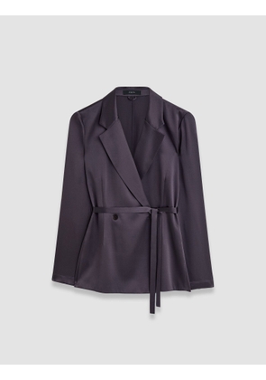 Joubert Silk Satin Jacket - 36