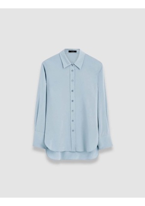 Joe Silk Crepe de Chine Blouse - 38