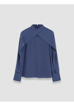 Bailie Silk Crepe de Chine Blouse - 40