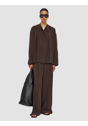 Malte Airy Plissé Blouse - 32