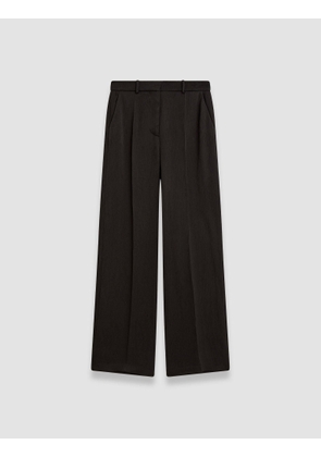Alana Textured Viscose Trousers - Regular / 42