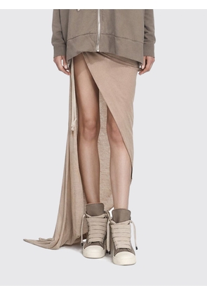 Skirt RICK OWENS DRKSHDW Woman color Beige
