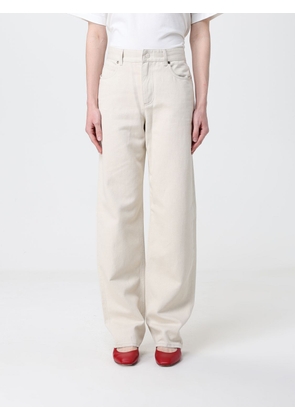 Jeans FENDI Woman color Ocher