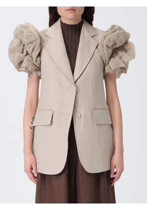 Jacket MAX MARA Woman color Beige