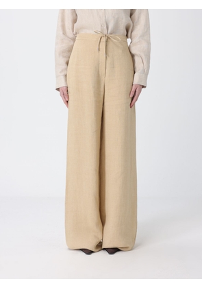 Pants MAX MARA Woman color Colonial