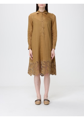 Dress MAX MARA Woman color Ocher