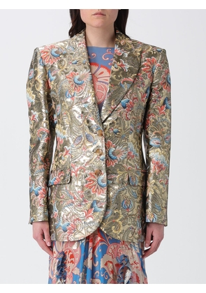 Jacket ETRO Woman color Gold